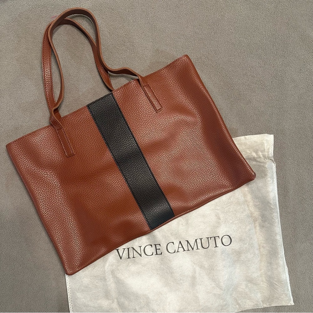 Vince Camuto vegan leather tote